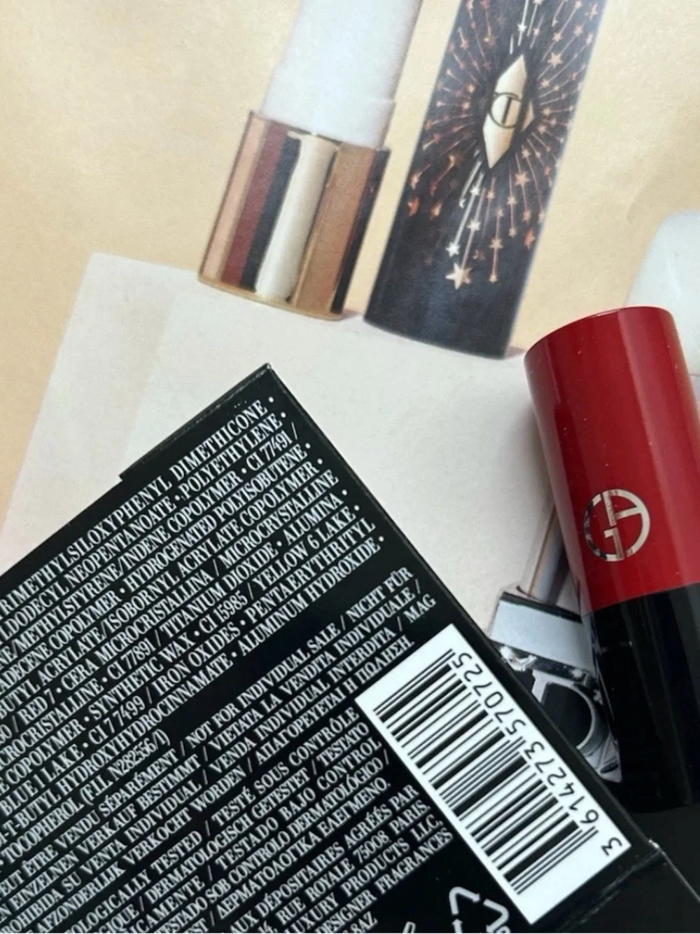 Giorgio Armani Lip Power Longwear Vivid Lipstick MINI #202 Grazia (Brown Rose-